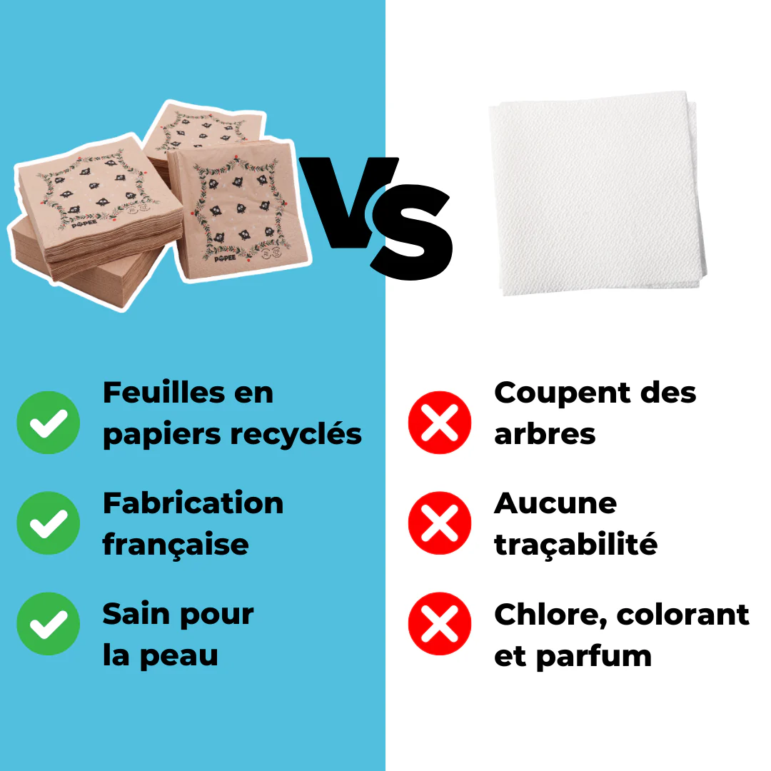SERVIETTES DE TABLE - Fêtes 🥳 - Image 3